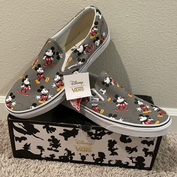 Vans Other - Vans, Disney Mickey Mouse limited edition slip-on